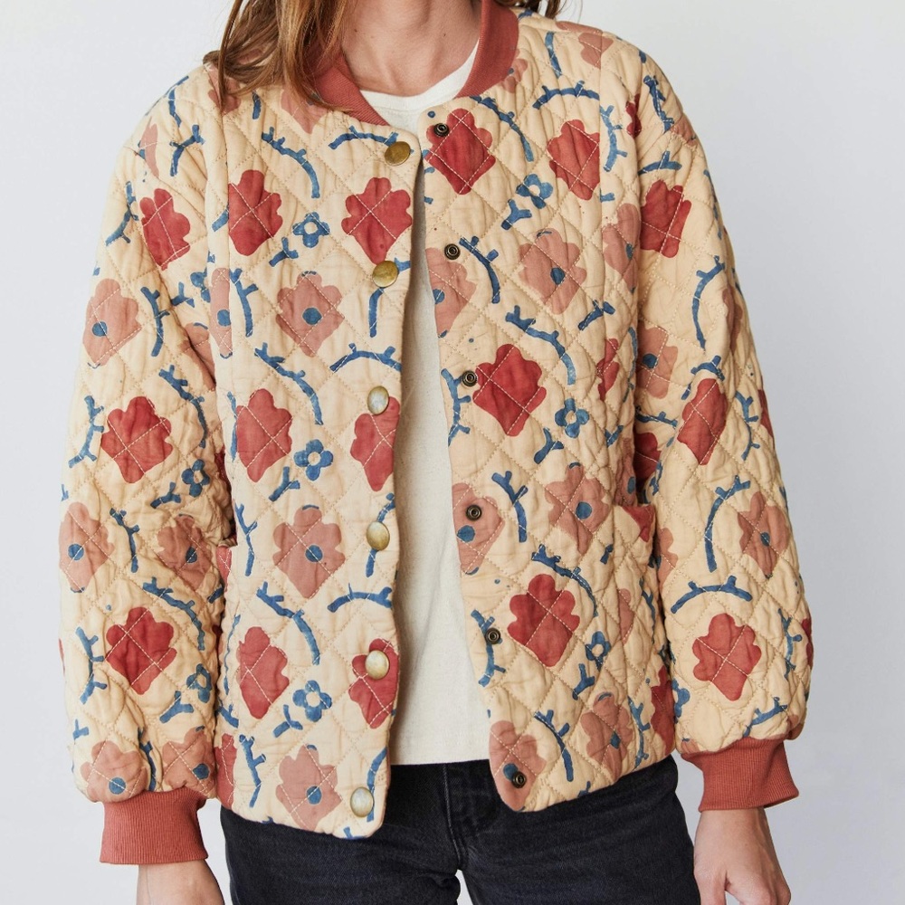 Christy Dawn - Cleo Jacket in Natural Oak Leaf